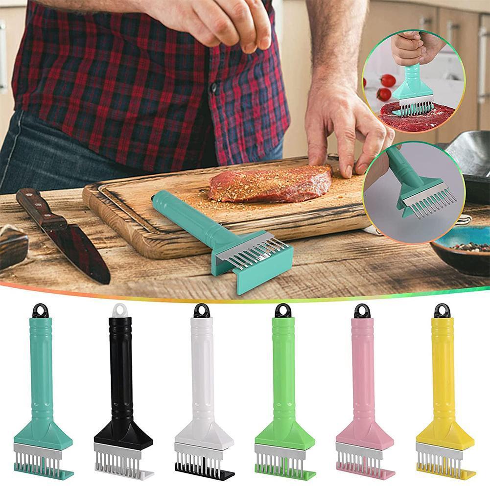 Steel Pine Needles Fast Tenderizer Loose Steak Kitchen Tool Belly Pork Skin Crispy Tool Hole Needle Pointed Needle