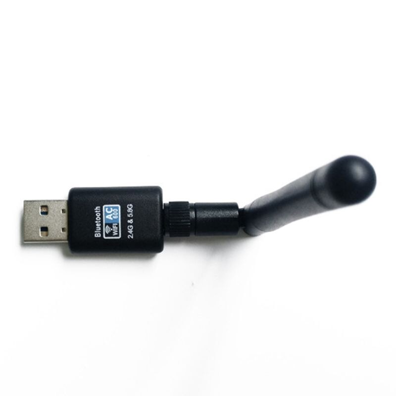 Bluetooth WiFi Adapter 600mbps 2.4G+5.8G Net-work Card for Desktop Laptop PC