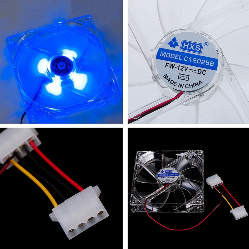 12V Mute Ventilador PC Case Fan for Computer Aigo ... – Grandado