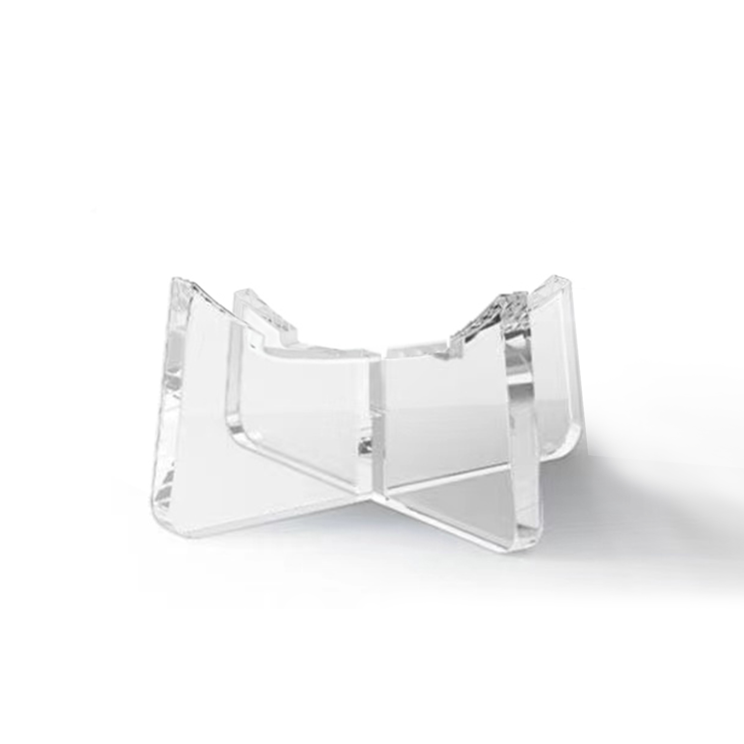 Stand for Apple HomePod mini Acrylic Material Exquisite Tabletop Holder for Apple Homepod mini Speaker Support: WHITE