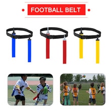 Futebol americano jogo formação cinto bandeira rugby formação tag cinta da cintura bandeira fita ajustável profissional livre tamanho cinto