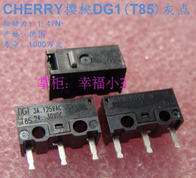 2pcs/pack original German CHERRY micro switch DG1 DG2 T85 black dot gray dot DG4 black dot DG6 mouse micro button