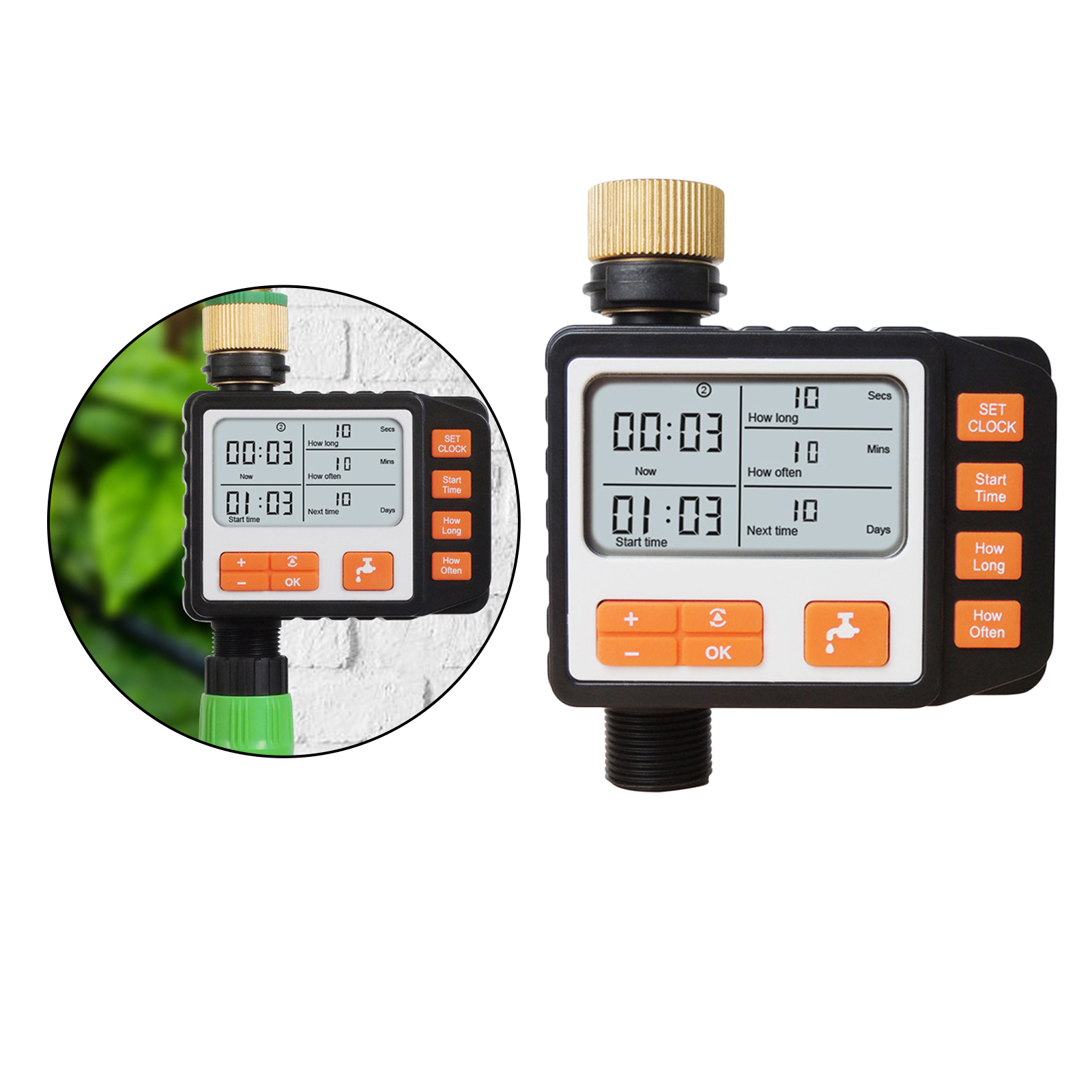 LED Screen Electronic Automatic Water Timer Sprinkler Controller Outdoor Garden Timer Automatic Watering Device Irrigation Tool