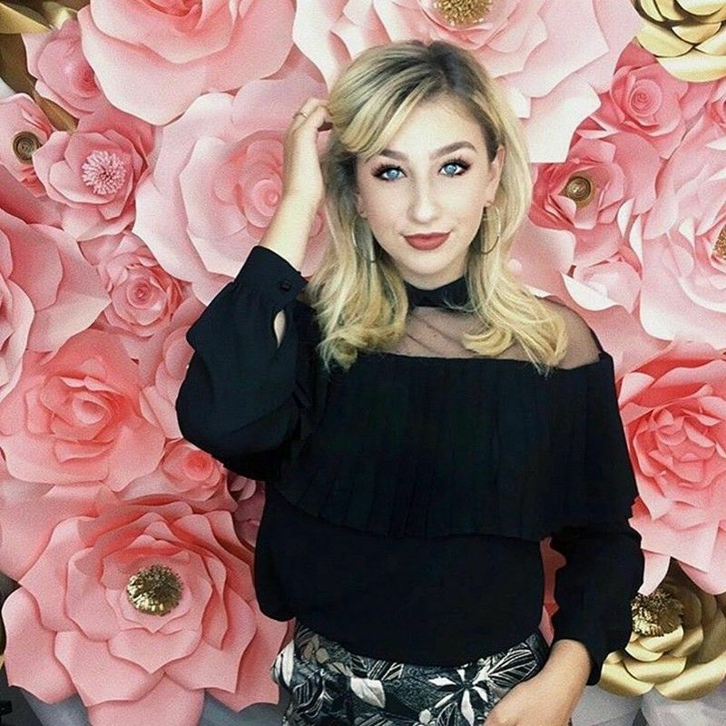 AA 30cm Paper Flower Backdrop Wall 30 cm Giant Rose Flowers DIY Wedding Party Decor