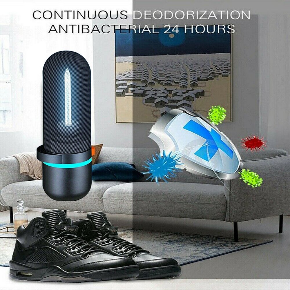 UVC Ozone Disinfection Ultraviolet Germicidal Lamp Steriliser Light UV Portable for Home Bathroom Clean Air Kill Mites