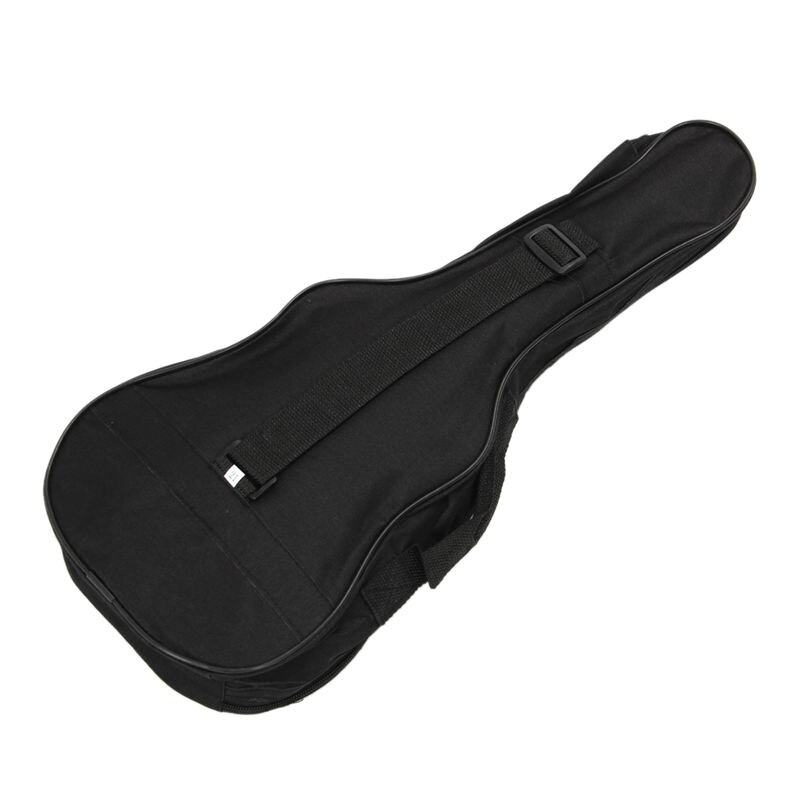 Ukulele taske ukulele blød behagelig skuldertaske bære taske med stropper sort til