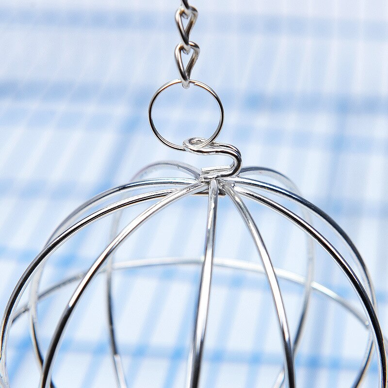 Conejo de juguete de acero inoxidable, suministros para mascotas, esfera redonda, dispensador de alimentación, bola colgante, accesorios para conejos