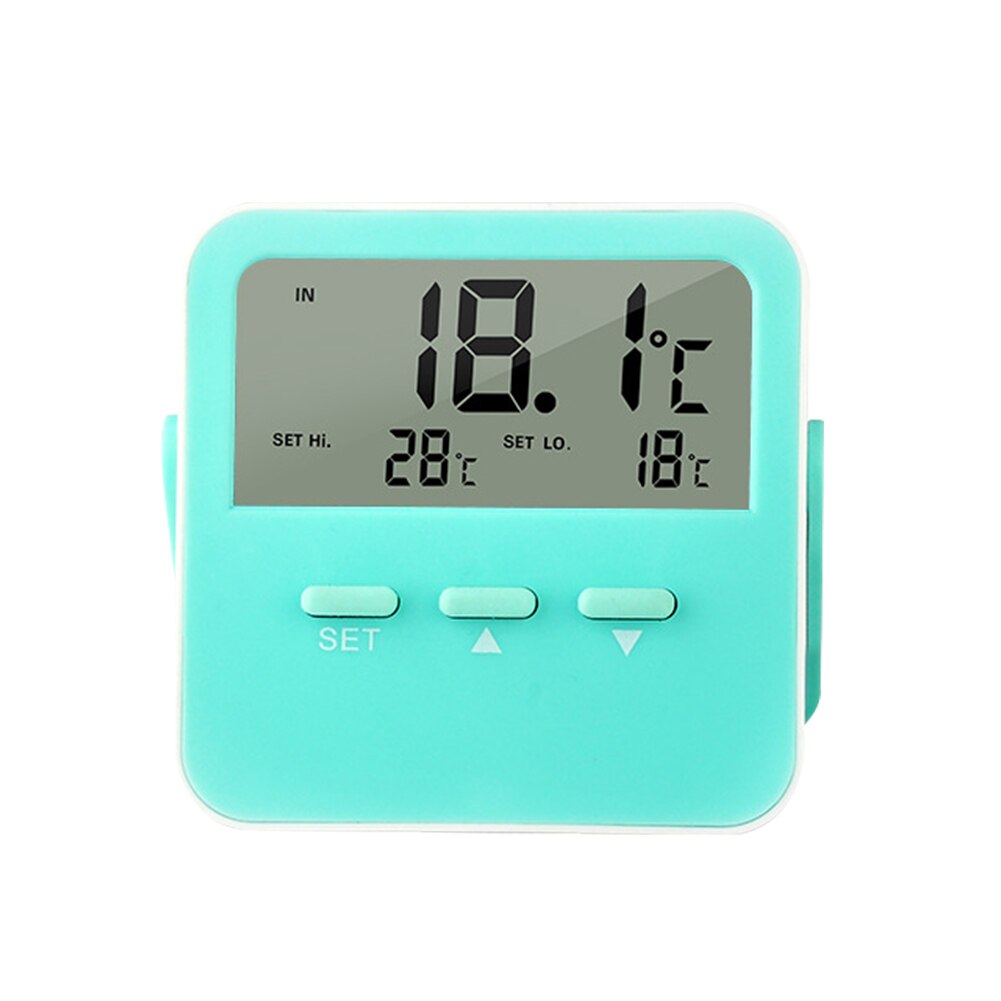 Waterproof LCD Digital Thermometer Refrigerator Freezer Temperature Humidity Sensor Meter Thermometer with Magnet Hook: 3