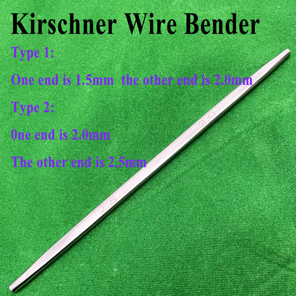 1PCS Pet Dog Canine Kirschner Wire Bender Animal Bone Orthopedics Stainless Steel Clinic1.5mm 2.0mm 2.5mm Supplies