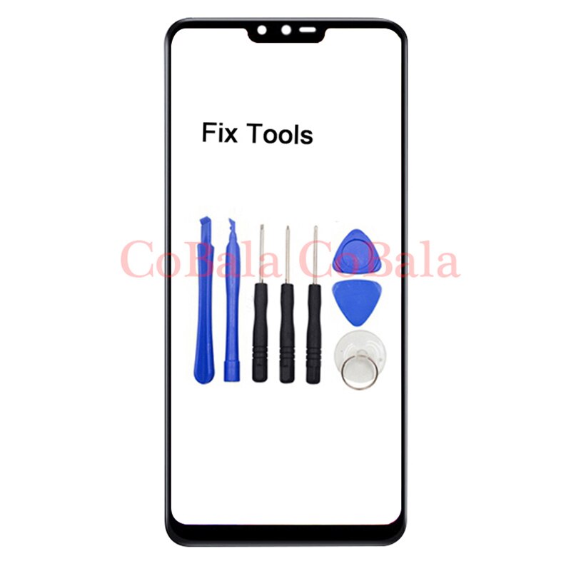 1pz Nero per LG V40 V50 ThinQ Anteriore in Vetro LCD tocco schermo Esterno del Pannello lente Parte di Riparazione
