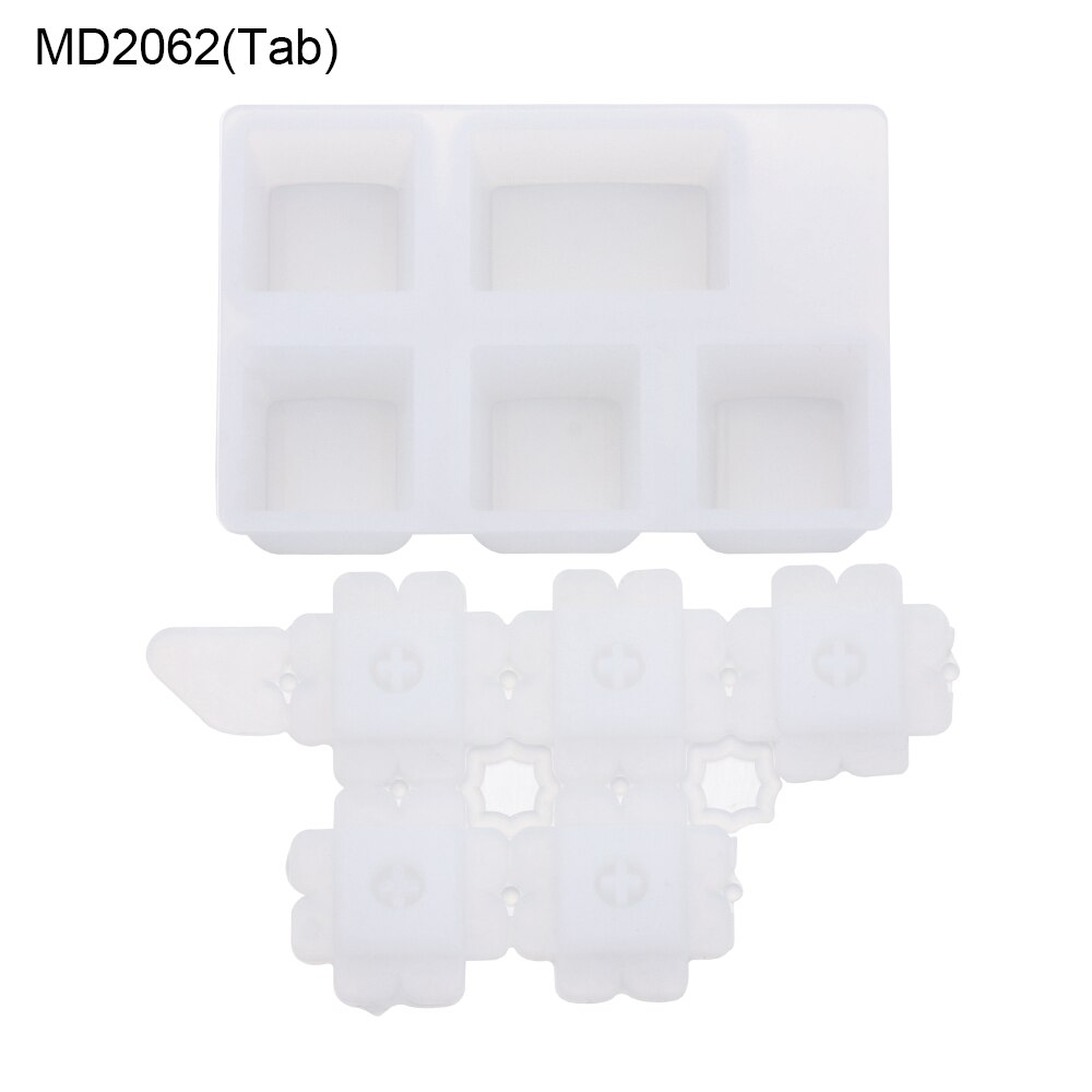 Mechanical Gaming Pet Paw Shap Key Cap Mold Computer Gamer Keycaps Crystal Silicone Molds UV Epoxy Resin Handmade Making Tools: MD2062(Tab)