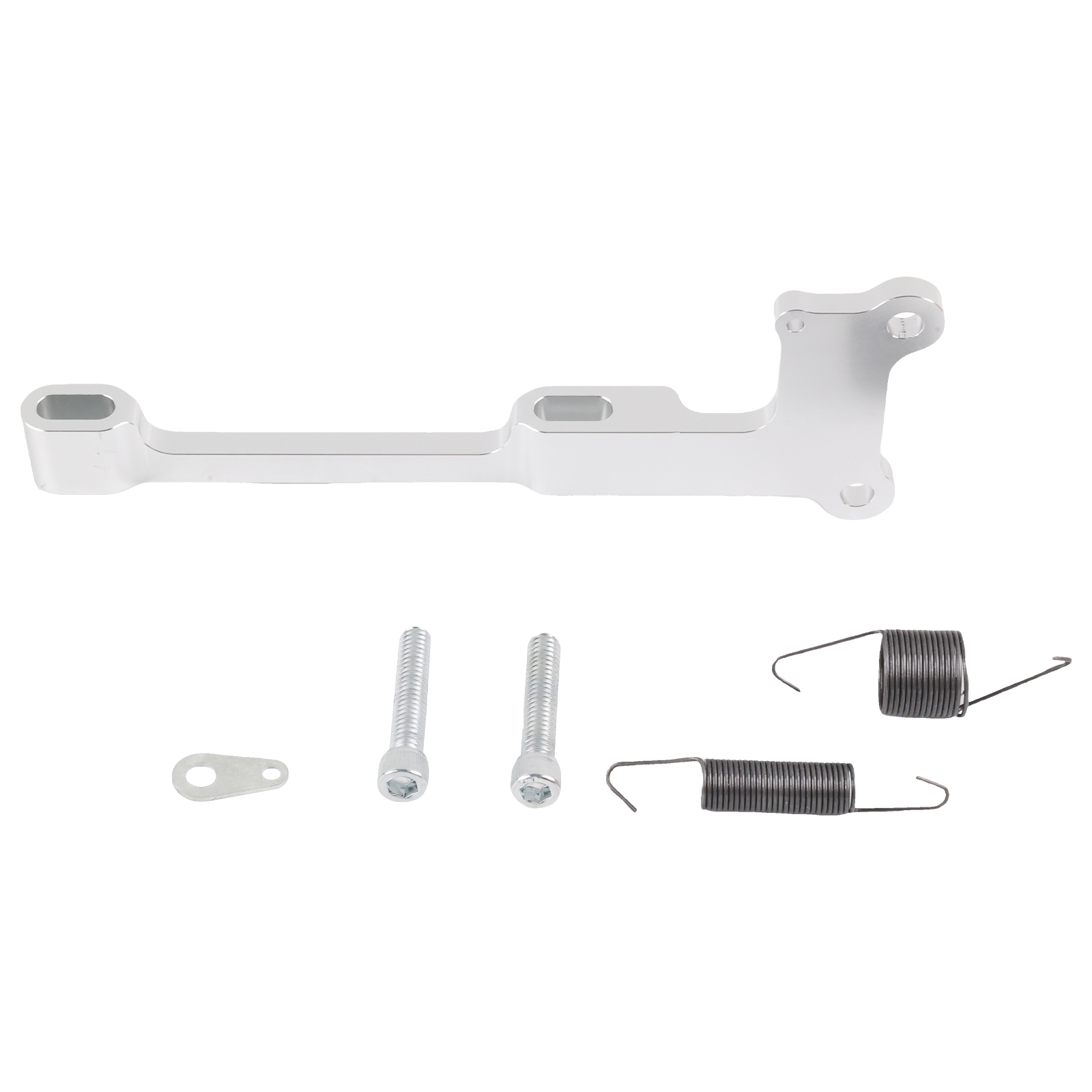 Throttle Cable Bracket 4150 Series Carb Spring Mount 6061-T6 Aluminum Carburetor Bracket Springs Set For 4150 Carburetors: Default Title