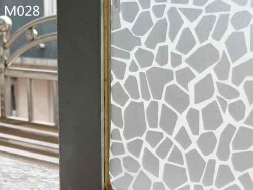 Privacy Glass Decor Frosted Window Film Static Cling Frosting Sticker 45cm x 2m