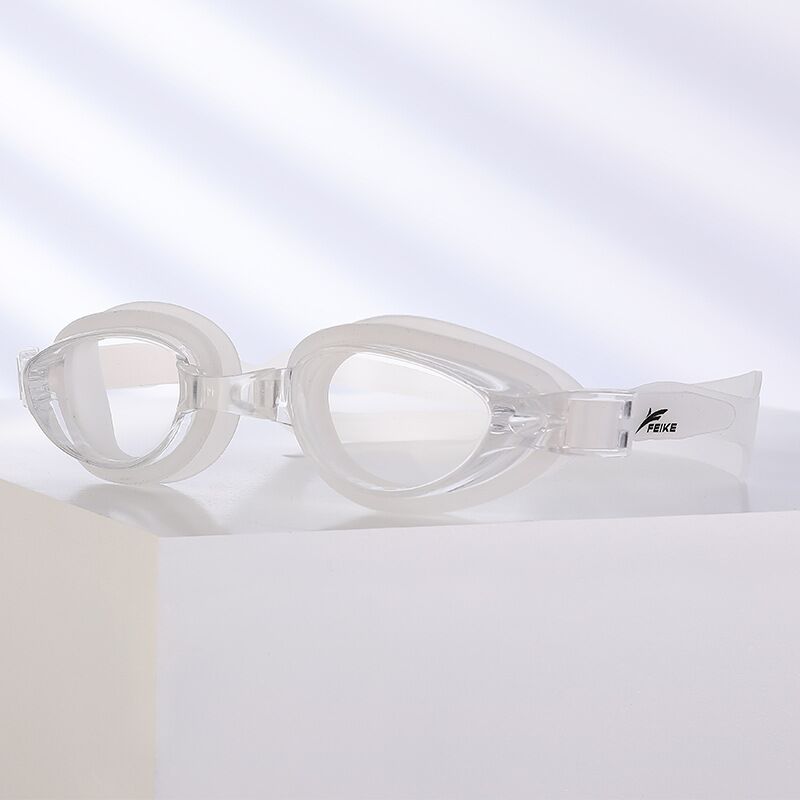 Myopia Swimming Goggles Swim Cap Swimming Glasses Anti-fog Waterproof Swim Goggles Earplug Pool Equipment for Men Women Eyewear: 4