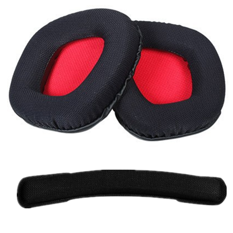 Ear Pads for Corsair Void PRO RGB 7.1 Gaming Headset Headband Headphones Mesh Fabric Earpads Bluetooth Earphone Earmuff Cover: Brown