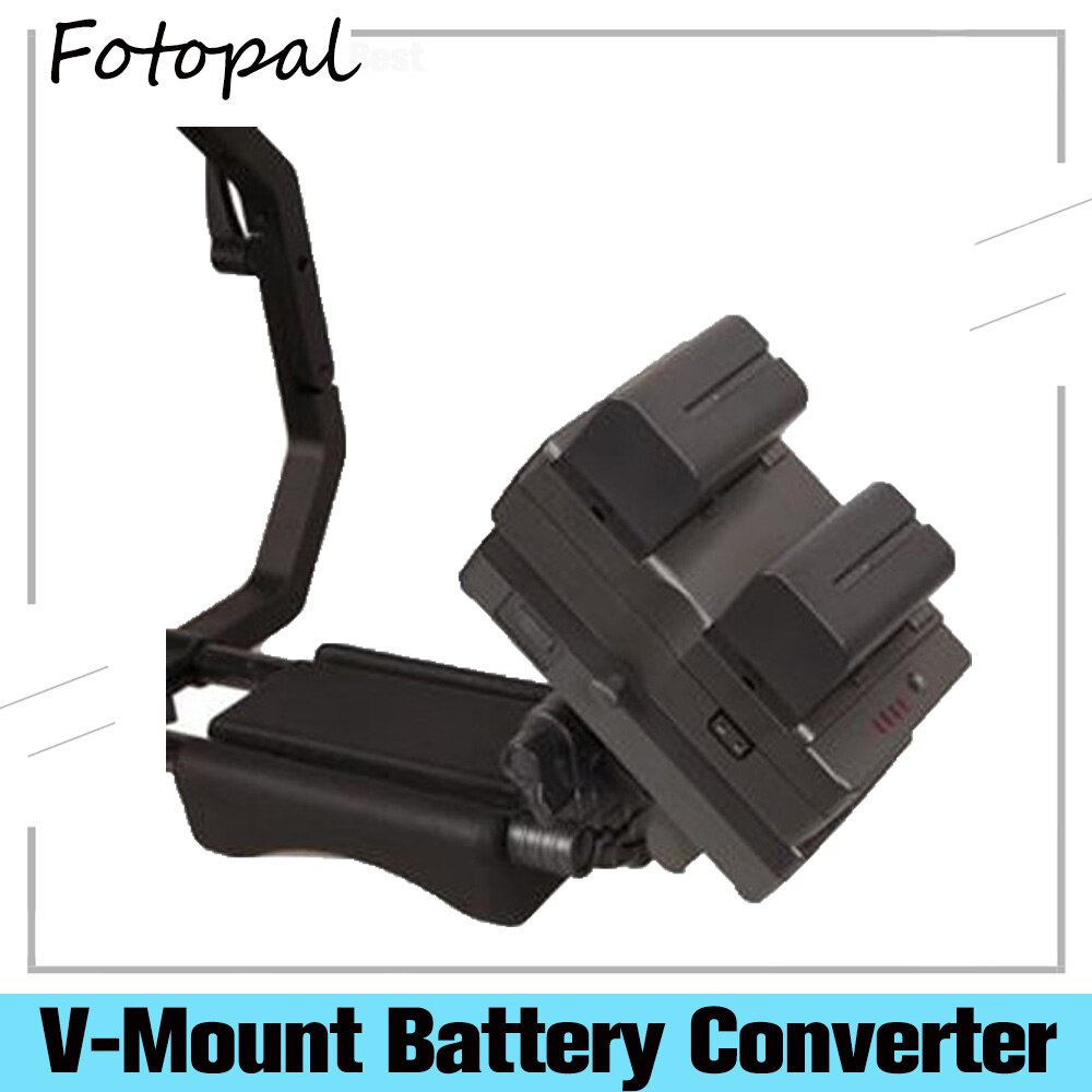NP-F Batterij V-Mount Batterij Converter Adapter voor F550 F750 F970 etc