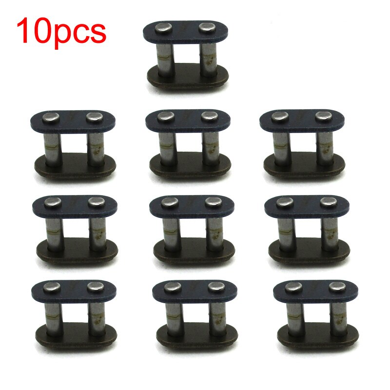 10x T8F Ketting Reserve Master Link 2 Takt 43cc 47cc 49cc Mini ATV Quad 4 Wheeler Vuil Super Pocket Bike Motorfiets Motocross
