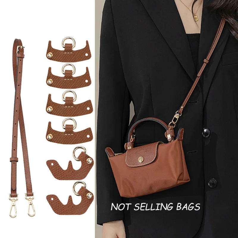 Pasek do torby Longchamp Mini Bag Free Punching Modification Transformation Akcesoria do mini torby na ramię Crossbody Strap