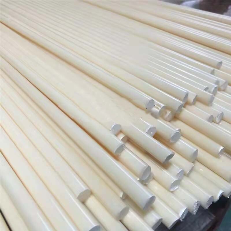 Solid ABS rod Environmental protection ABS bar length 50cm Model DIY Plastic rods