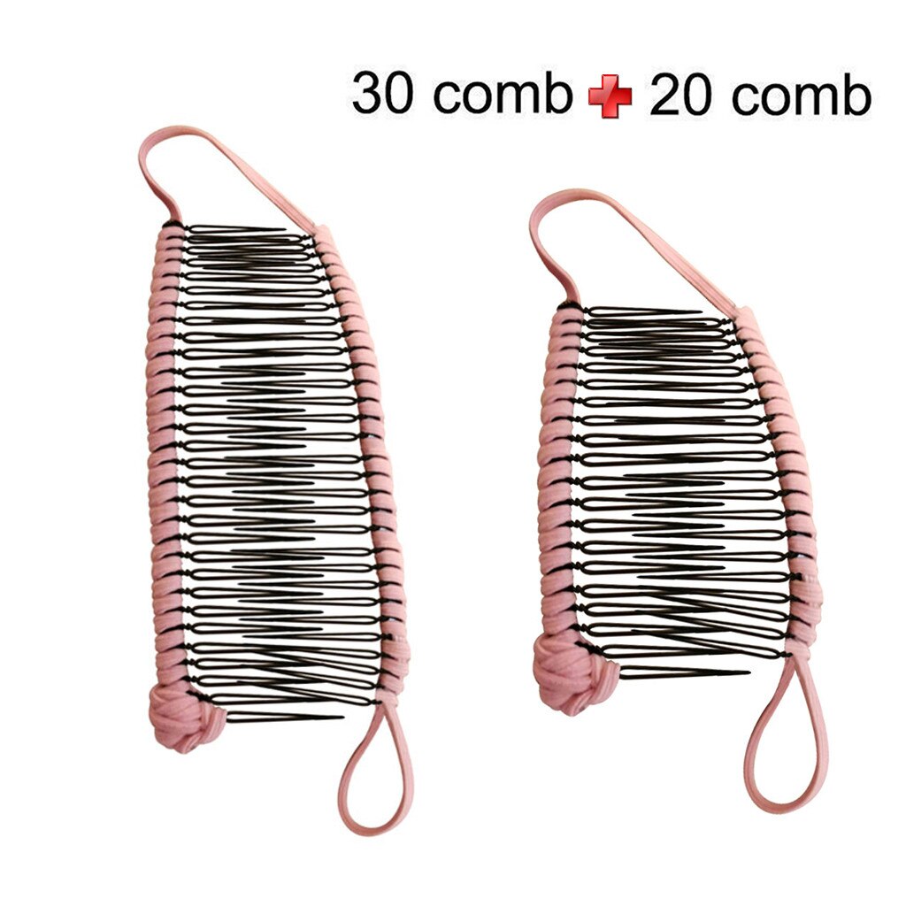 20 + 30 peigne pince à cheveux femmes Vintage pince à cheveux de noël accessoire de cheveux extensible banane peigne outils de maquillage GK1122