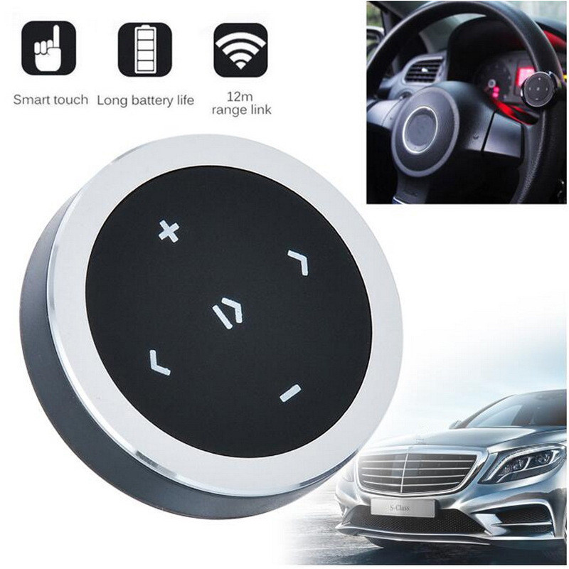 Draadloze Bluetooth Steering Auto Wiel Afstandsbediening Controle Siri Afstandsbediening Camera Ondersteuning Voor Ios Android Afstandsbedieningen
