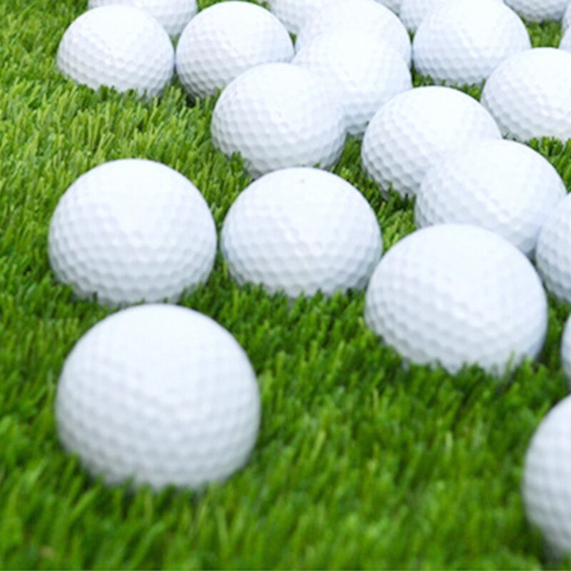 3 Pcs Wit Golfbal Drie Lagen Hoge Elastische Lange Afstand Golf Game Ball Indoor Praktijk Veiligheid elastische Bal
