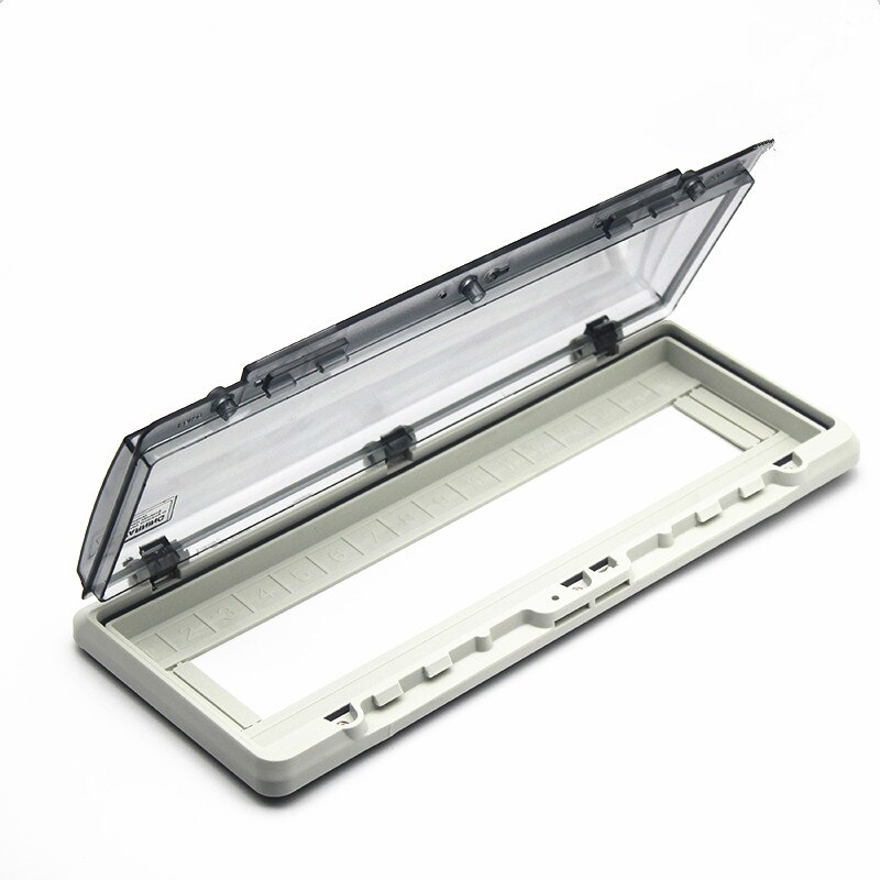 MCB Enclosure Protective Window Transparent Contact Protection Window Hood for Distribution Box