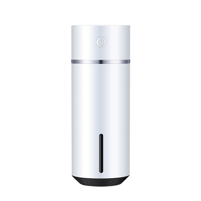 Aroma etherische olie diffuser mini ultrasoon  dz01 luchtbevochtiger luchtreiniger led-lamp usb auto luchtverfrisser mistmaker: Wit