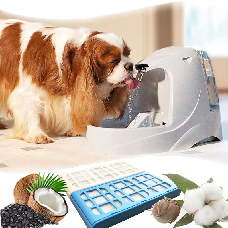 Juego de cartuchos de filtro de agua de repuesto, 12 Uds., para fuentes de mascotas PET MATE Cat Mate