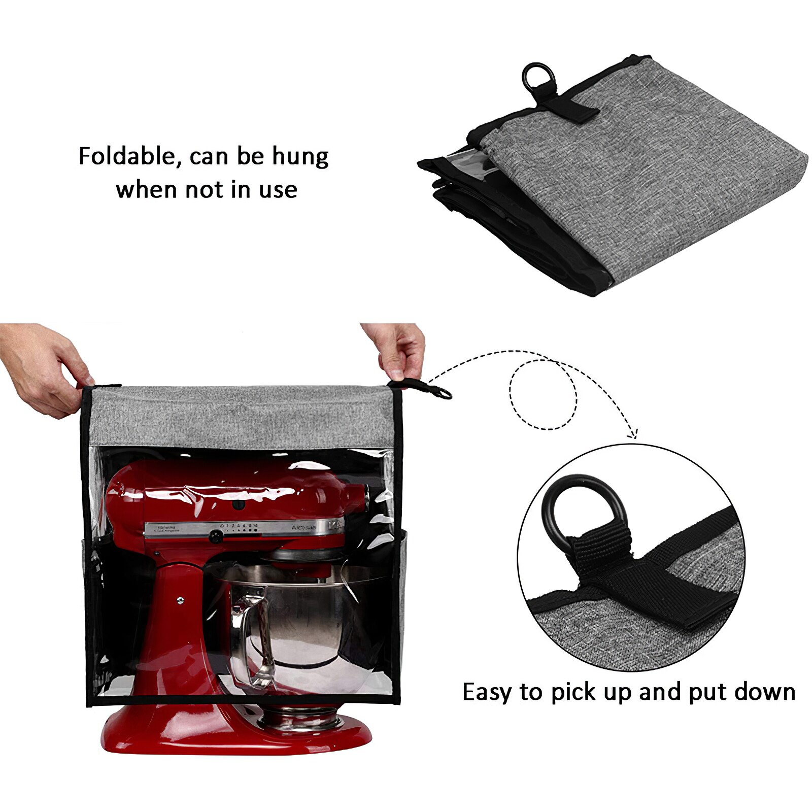 Dust Cover Bread Machine Cover Kitchen Appliances Accessories Household Electric Toaster Protector Case Home Storage Organizer