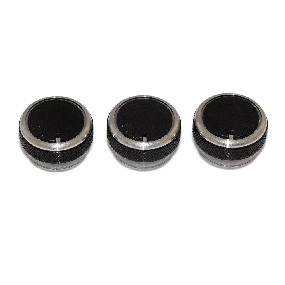 Air Conditioning heat control Switch knob For FORD FOCUS 2 MK2 2005/Focus 3 MK3 /Mondeo AC Knob Car 3pcs per set: black