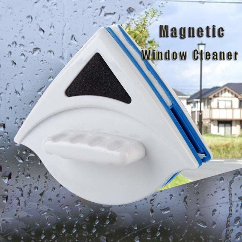 Glazen Oppervlak Ruitenwisser Dubbelzijdig Magnetische Window Cleaner Cleaning Tool Spons Borstel Voor Hoogbouw Enkele Geglazuurd Venster
