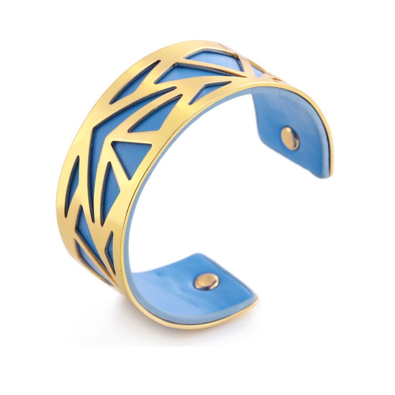 16 cores manguito pulseira de couro slivery ouro cor pulseira georgette indiano jóias pulseiras amor pulseiras para mulher femme vimio