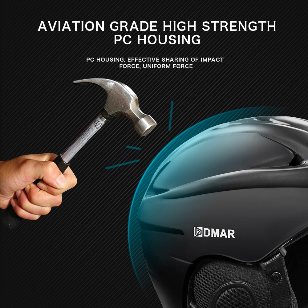 Ski Helmet Snow Helmet Skateboard Ski Snowboard Helmet Integrally-molded Skiing Helmet For Adult and Kids