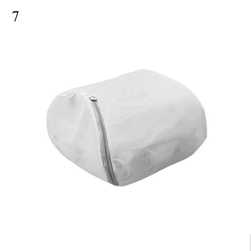 Beschermende bh voor kledingverdikking klassieke mesh bh ondergoedtas fijn gaas hulpmiddel wasgoed wassen lingerie schone waszakken: Pruim