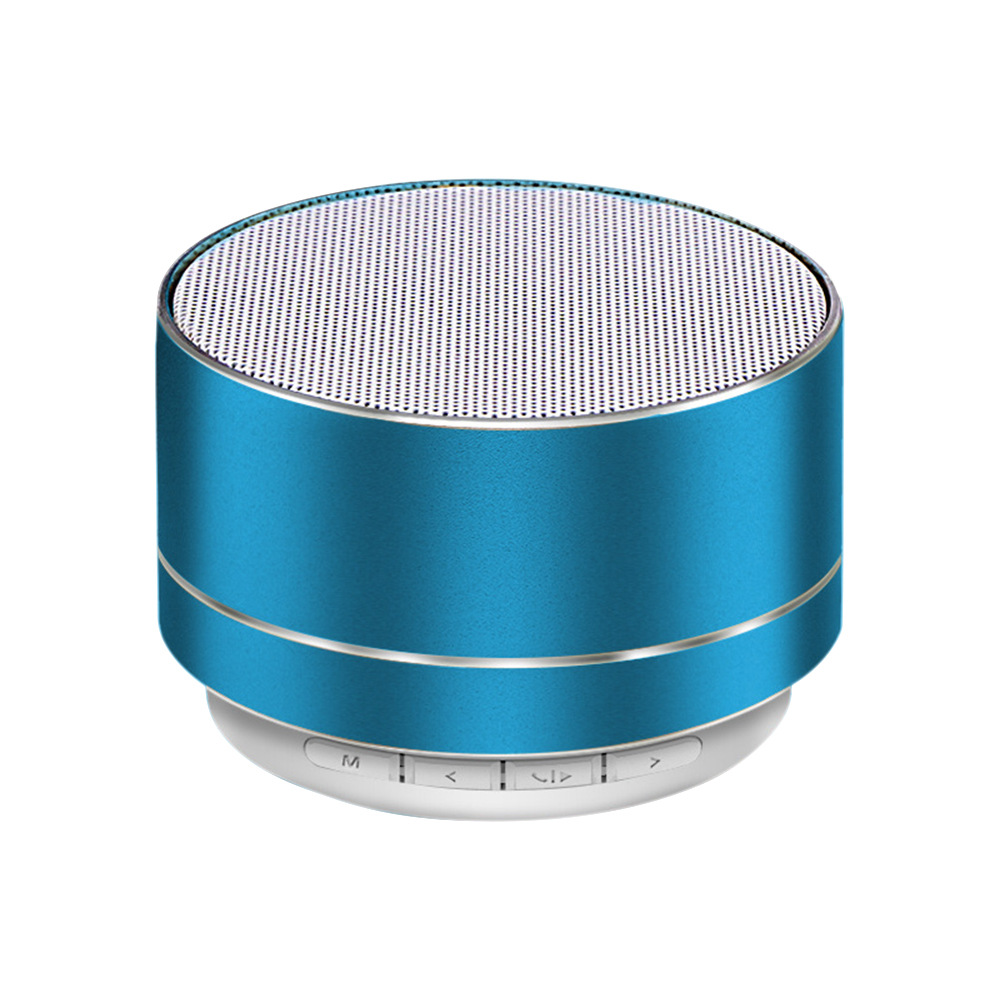 Altavoz de Metal A10 con Bluetooth, inalámbrico, portátil, Audio para coche, deslumbrante grieta, luces LED, Subwoofer, compatible con tarjeta TF, carga USB para PC: Madera