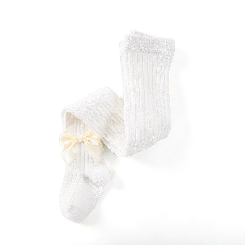 11 style Baby Girls Tights born Pantyhose for Boys Knit Baby Tights Children&#39;s Baby Stockings Solid Baby Girls cloth: White Tights1 / 24M