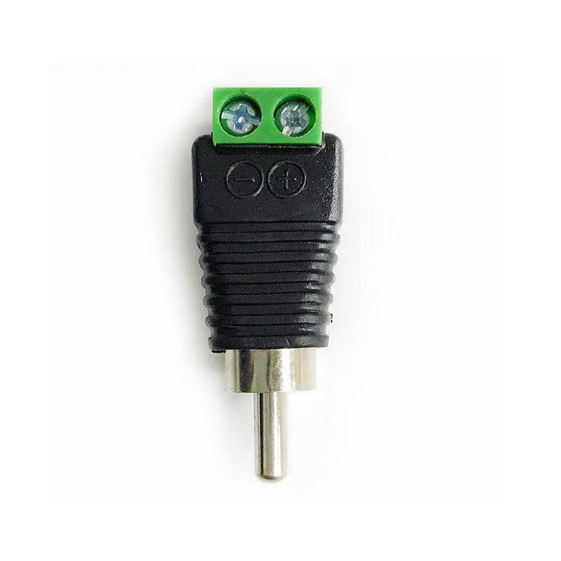 10 Stks/set Rca Onnector Plug Speaker Bedrade Om Audio Rca Male Connector Adapter Jack Plug Rca Connector