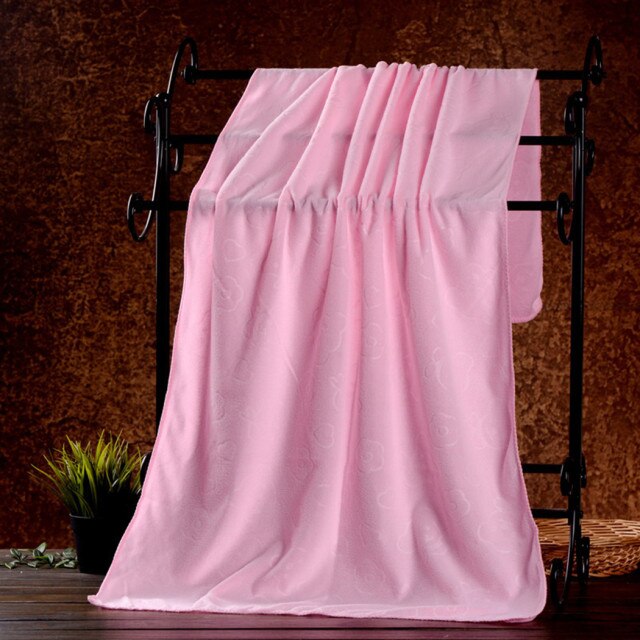Luxe Handdoeken Grote Zachte En Comfortabele Badhanddoeken Sauna Handdoek Strandlaken Huishoudelijke Schoonmaakproducten: Pink
