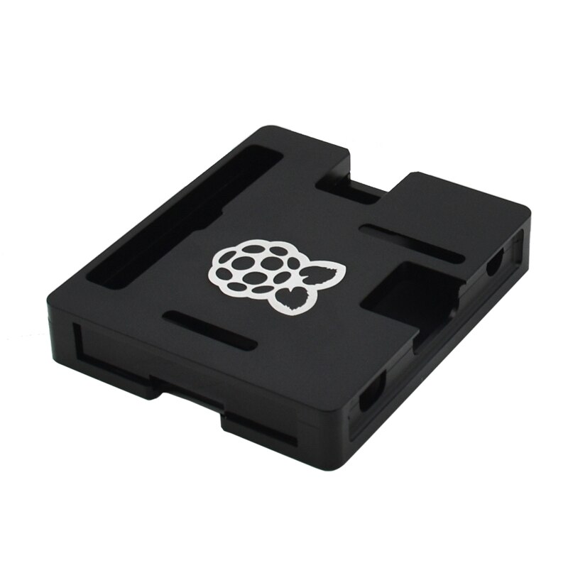Raspberry Pi 3 Model A+ Case CNC Aluminum Case Ultra-thin Metal Shell for RPI 3 Model A plus Black Enclosure