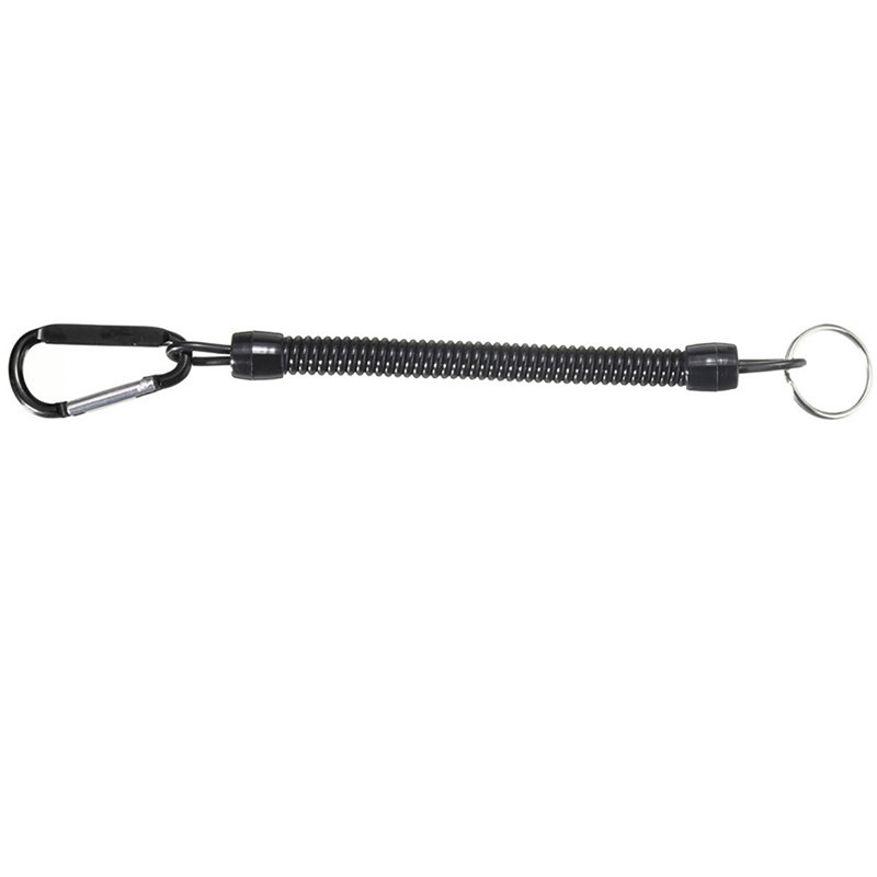 Cordones de pesca cuerdas de navegación Kayak Camping pinzas seguras Lip Grips aparejos herramientas de pesca accesorio de pesca mosquetón