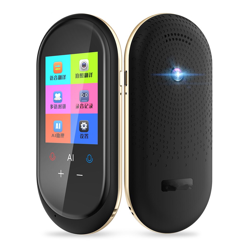 T8 Language Translator Device 2.4 Inch Screen Camera Translation 106 Languages Voice Translation