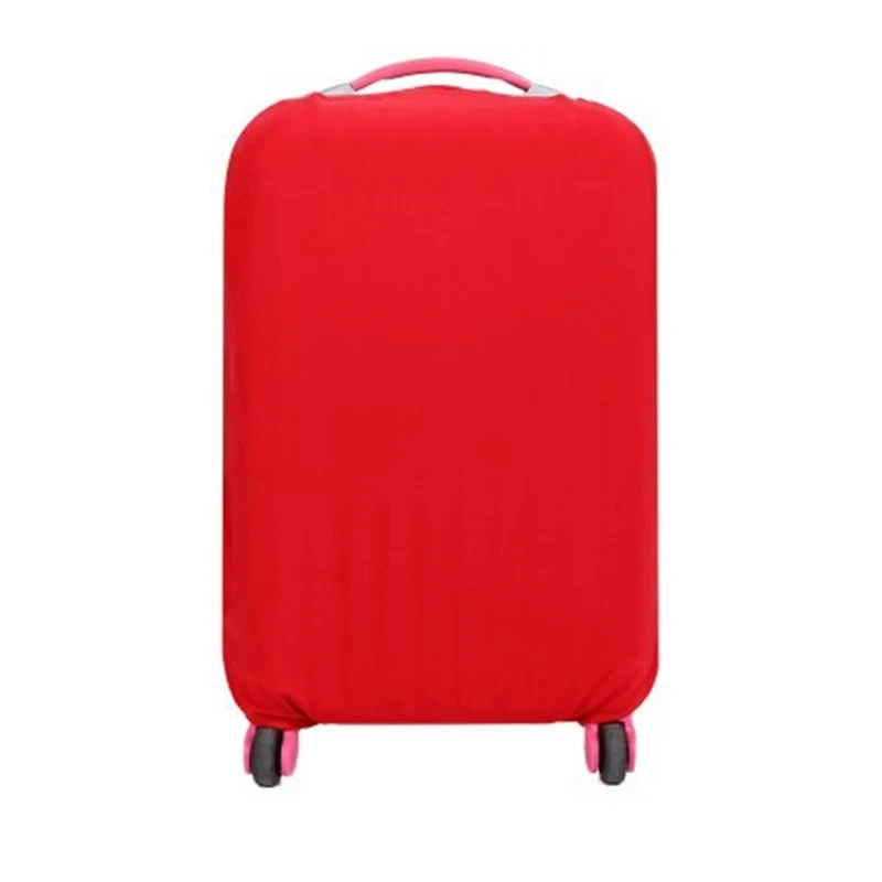 Novo tecido mala protetor bagagem caso capa de poeira adequado for18-32 Polegada mala caso organizador de viagem: S / Azul