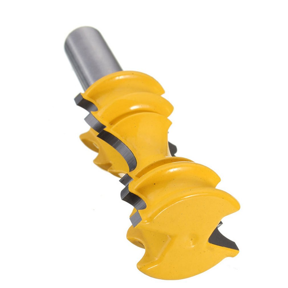 Rail Molding Router Bit 1/2 "Shank Carbide Woodworking Milling Cutter Cabinet Plywood Wood Cutting Bit