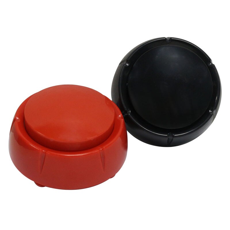 Black and Red color Sound button can recording 30 seconds own sound Sound Effect Button M4