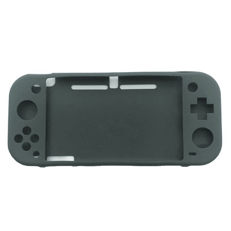 For Switch NS Lite Controller Protection Set Nintendo Console Mini Silicone Case Protector Switch Cover Full Replacement Case: GY