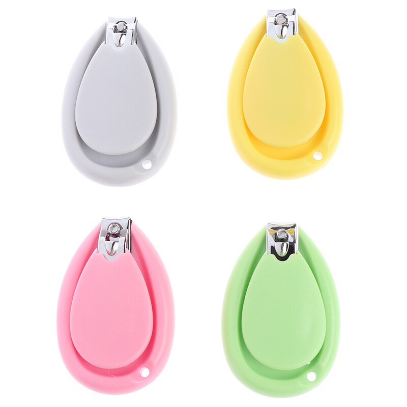 1Pc Baby nagel clipper sicherheit cutter kleinkind infant scissor zufällige farbe