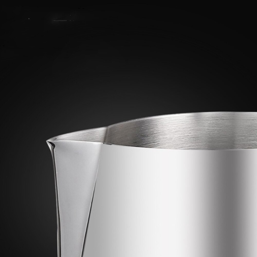 Stainless Milk Frothing Pitcher Jug Steaming Frother Pot 600ml 150ml 350 1000 ml Cups Latte Art Creamer Barista Coffee Container