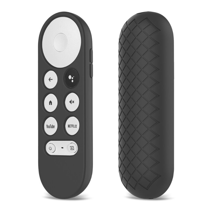 Pour Chromecast Avec Google TV Télécommande vocale Anti-Perte Coque En Silicone Portable Manches Télécommande: 04