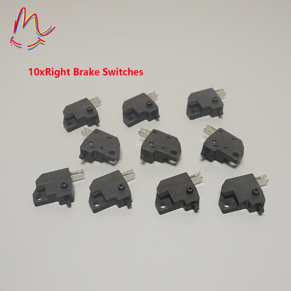 10pcs Hydraulic Brake light switch Scooter Rear LEFT Right Brake Switch 125cc 150cc GY6 Chinese Moped ATV Go-Kart Dirt Bike